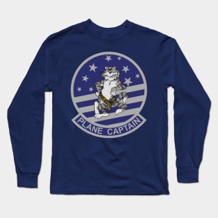 Tomcat Plane Captain Long Sleeve T-Shirt